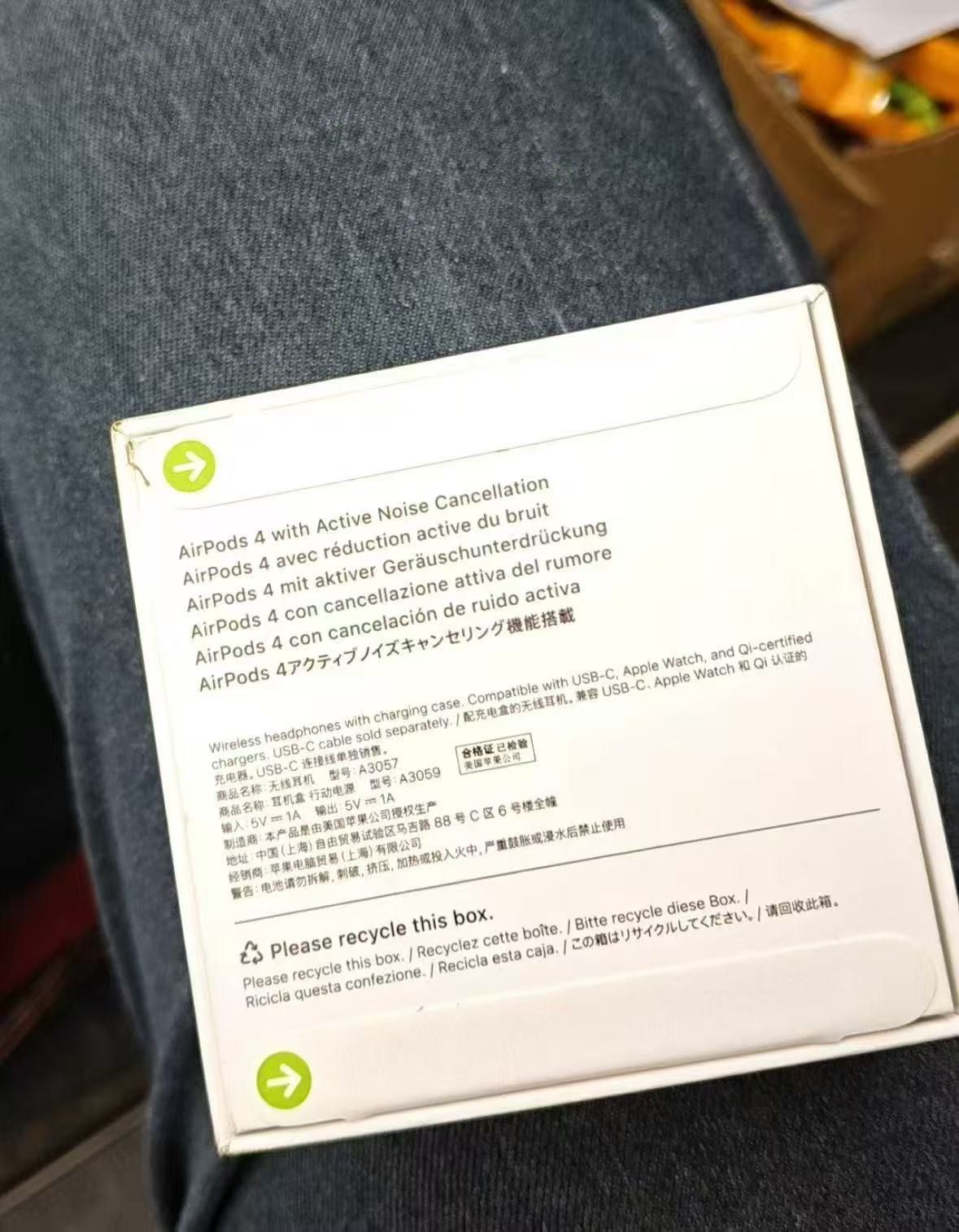 未開封 AirPods 4 本体 USB-C充電対応 WWW_OLIVIERBERNSTEIN_COM