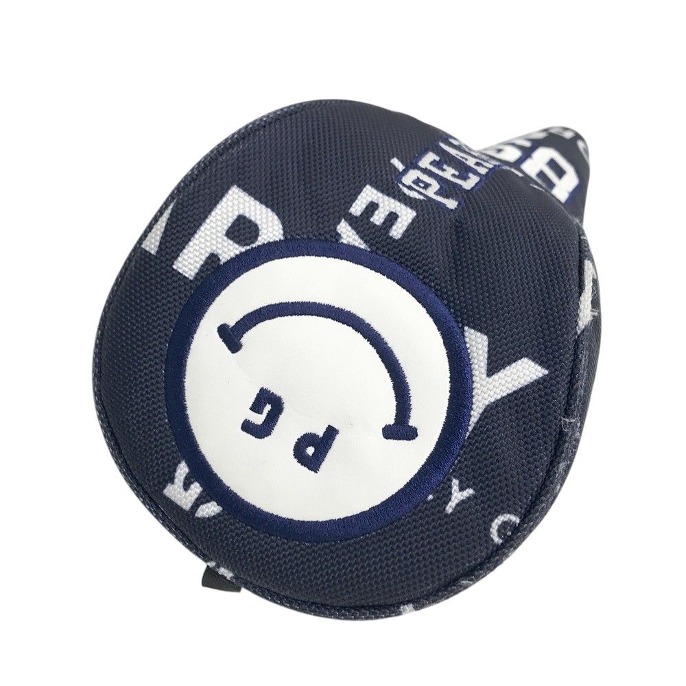 パーリーゲイツ　カートバッグ　総柄　ゴルフ　ニコちゃん　PG ネイビー 未使用級 パーリーゲイツ カートバッグ 総柄 ゴルフ ニコちゃん PG