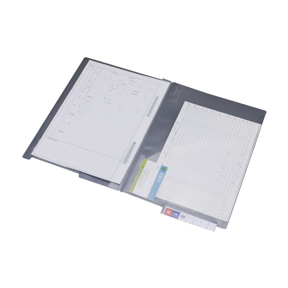 おしゃれな カルテフォルダーPP A4 A4 カルテバインダー 24-6913-00 LIHITLAB． HK714U 50マイイリ 人気アイテムが再入荷！