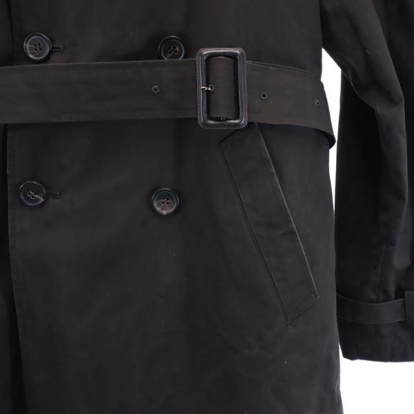 美品✨ポールスミス　トレンチコート　腰ベルト　ライナー カシミヤ混　M ブラック pw2188-01_1.jpg
