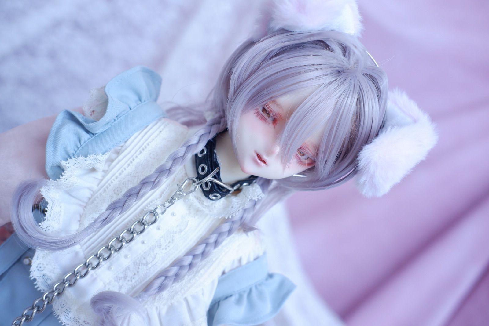 カスタムヘッド DDH-09 セミホワイト アイ 舌パーツ DDH-09カスタム