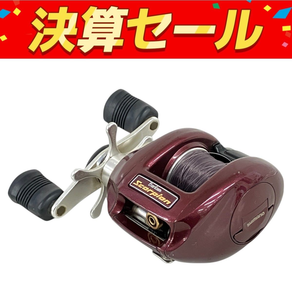 SHIMANO シマノ Bantam Scorpion Metanium XT ベイトリール 釣具 K10142302