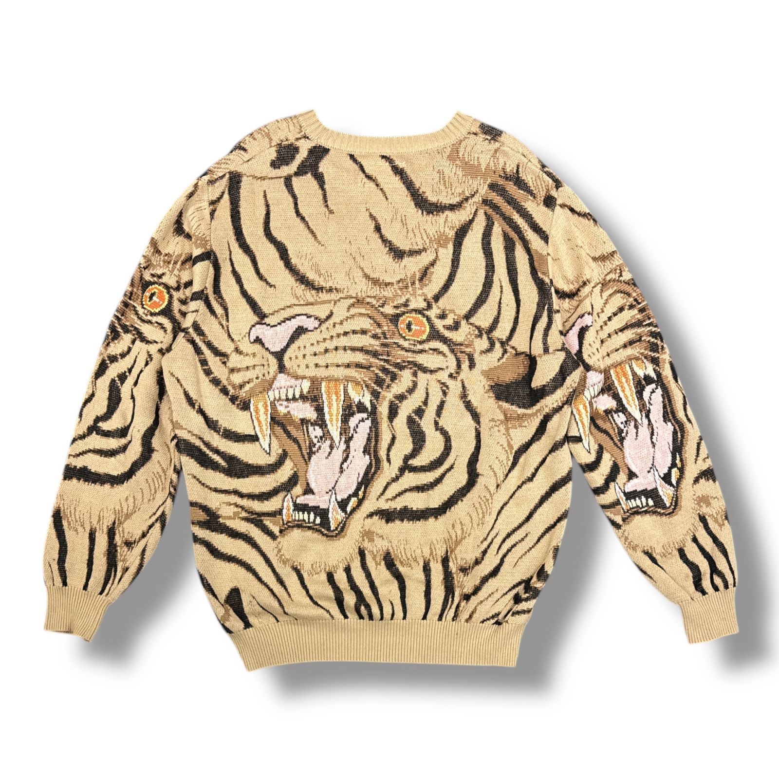 参考上代36300円 WACKO MARIA 22SS TIM LEHI KNIT JACQUARD SWEATER