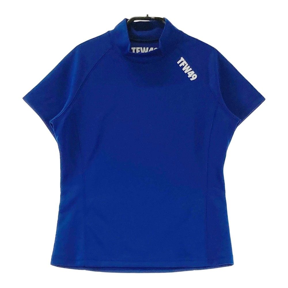 新品タグ付】TFW49 ネイビー ハイネックシャツ