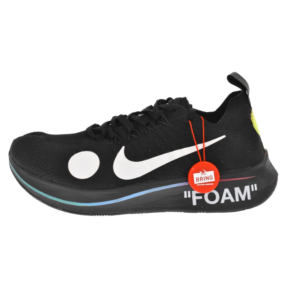 NIKE (ナイキ) ×OFF-WHITE ZOOM FLY MERCURIAL FLYKNIT オフホワイト