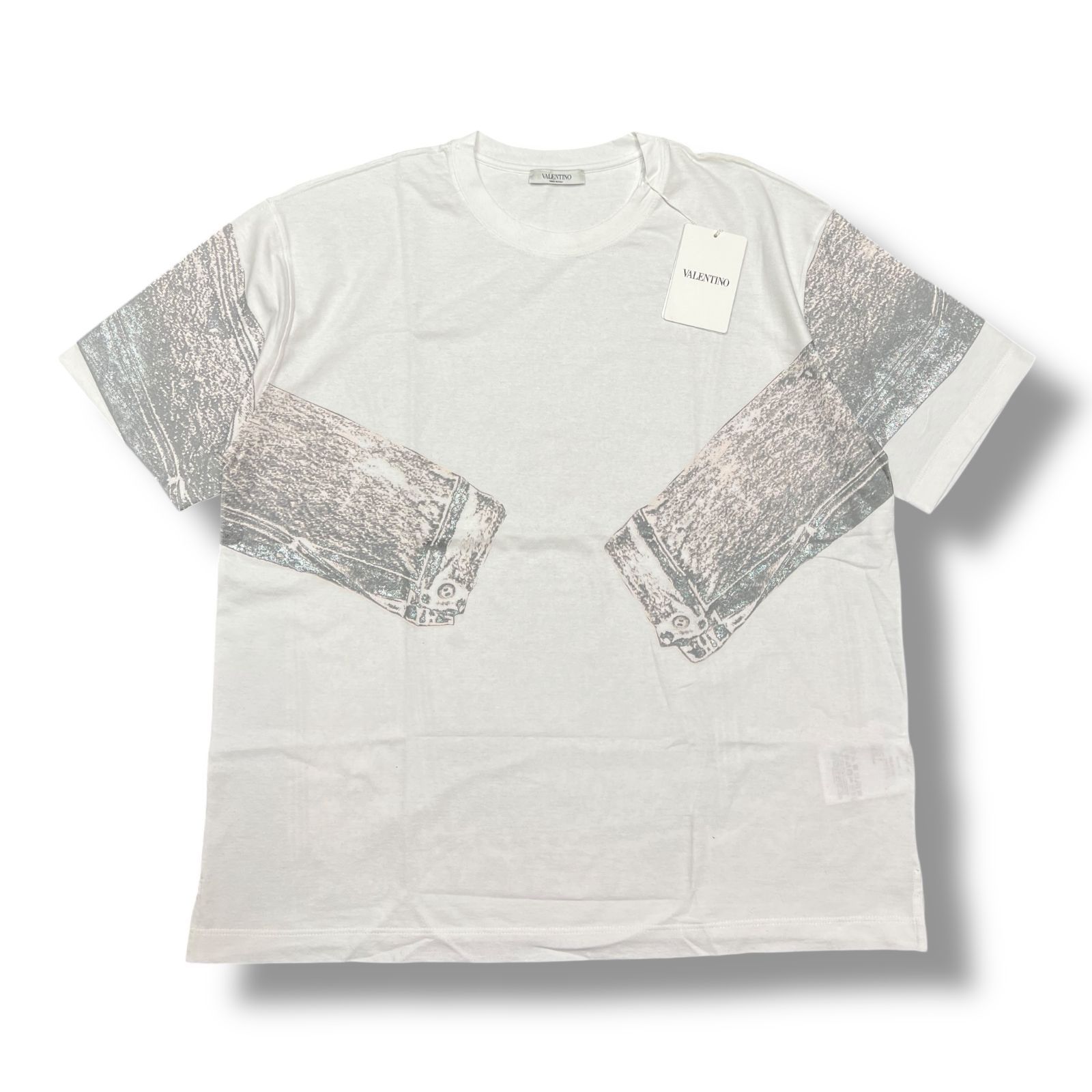 国内正規 未使用品 VALENTINO プリント Tシャツ VV3MG01F764 