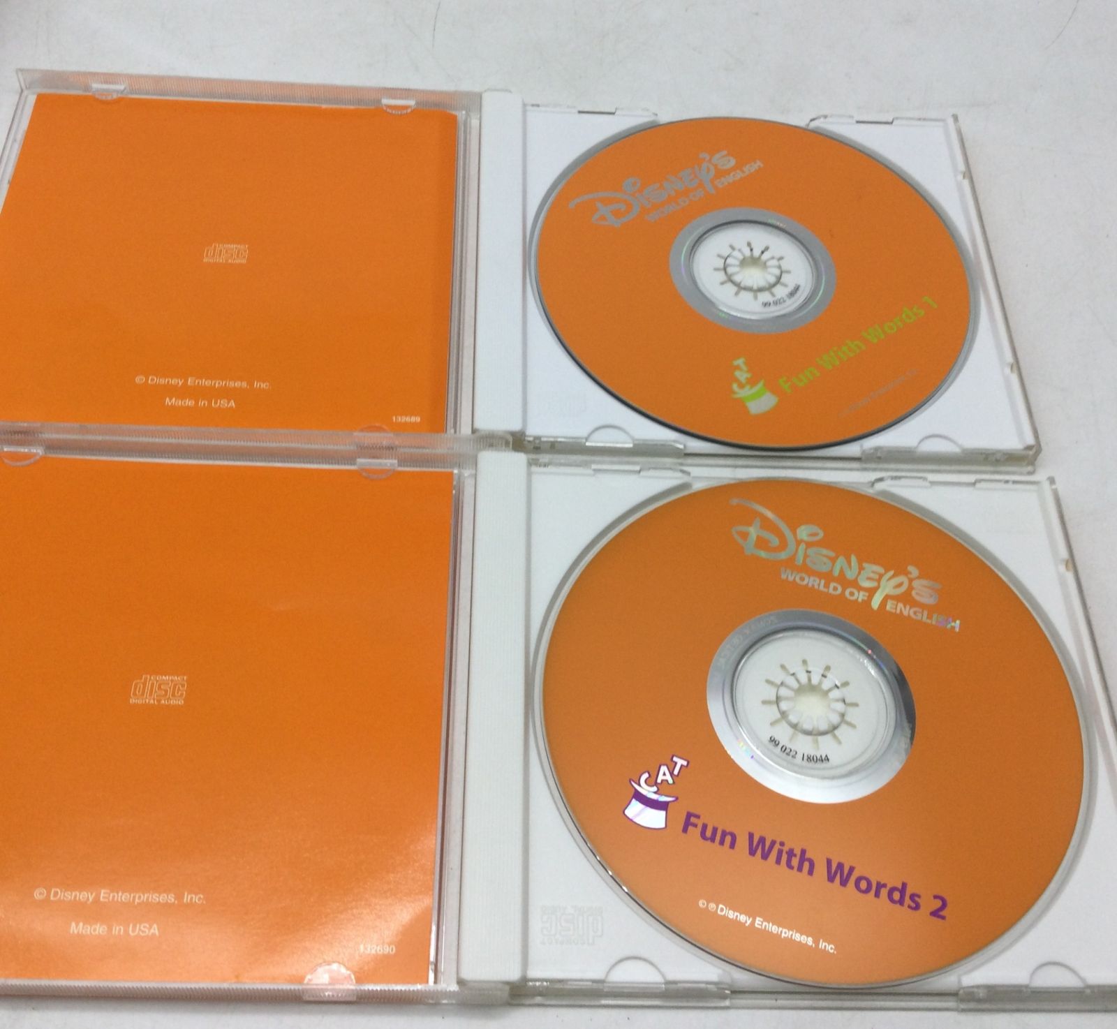Disney World of English CDセット 36枚➖1枚 - メルカリ