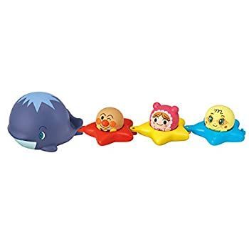 【未使用】【中古】 ジョイパレット(JOYPALETTE) アンパンマン おふろであそぼう! まるぷかアンパンマンとクータンセット W110mm×H90mm×D140.5mm(クータン) W56.5m