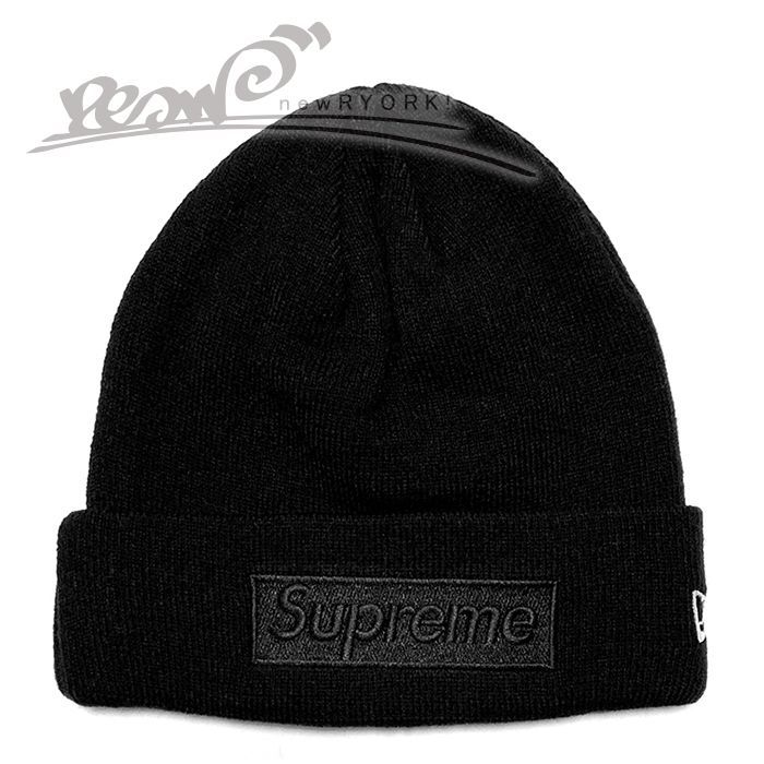 値段supreme new era コラボニット 帽子