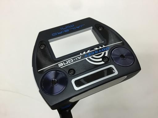 オデッセイ Ai-ONE TRI-BEAM JAILBIRD MINI CH 33インチ パター PT STROKE LAB 90 スチール フレックスその他 メンズ 男性用 右利き 右用 Bランク ゴルフクラブ