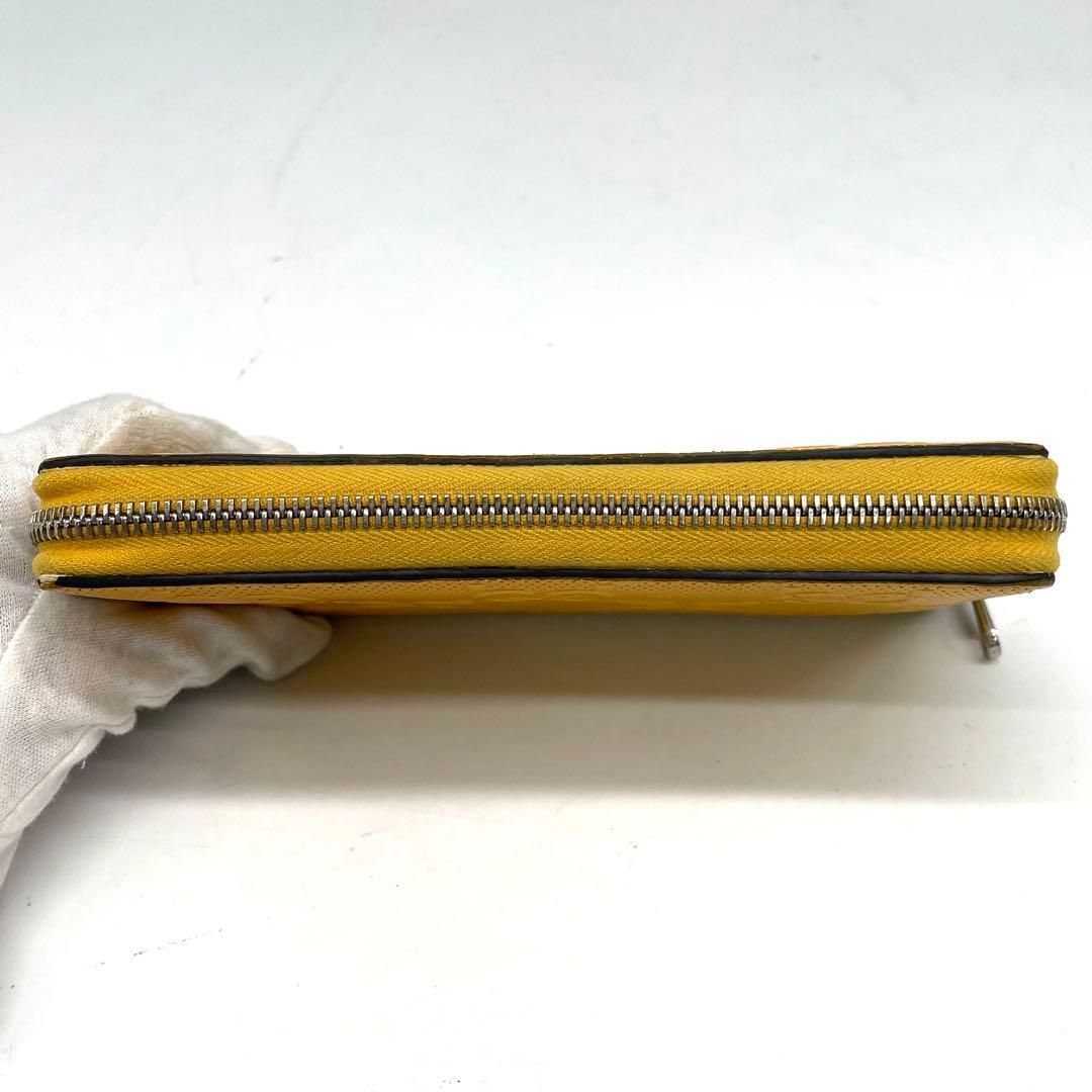 GUCCI グッチ 長財布 ロングウォレット ラウンドファスナー GGエンボス