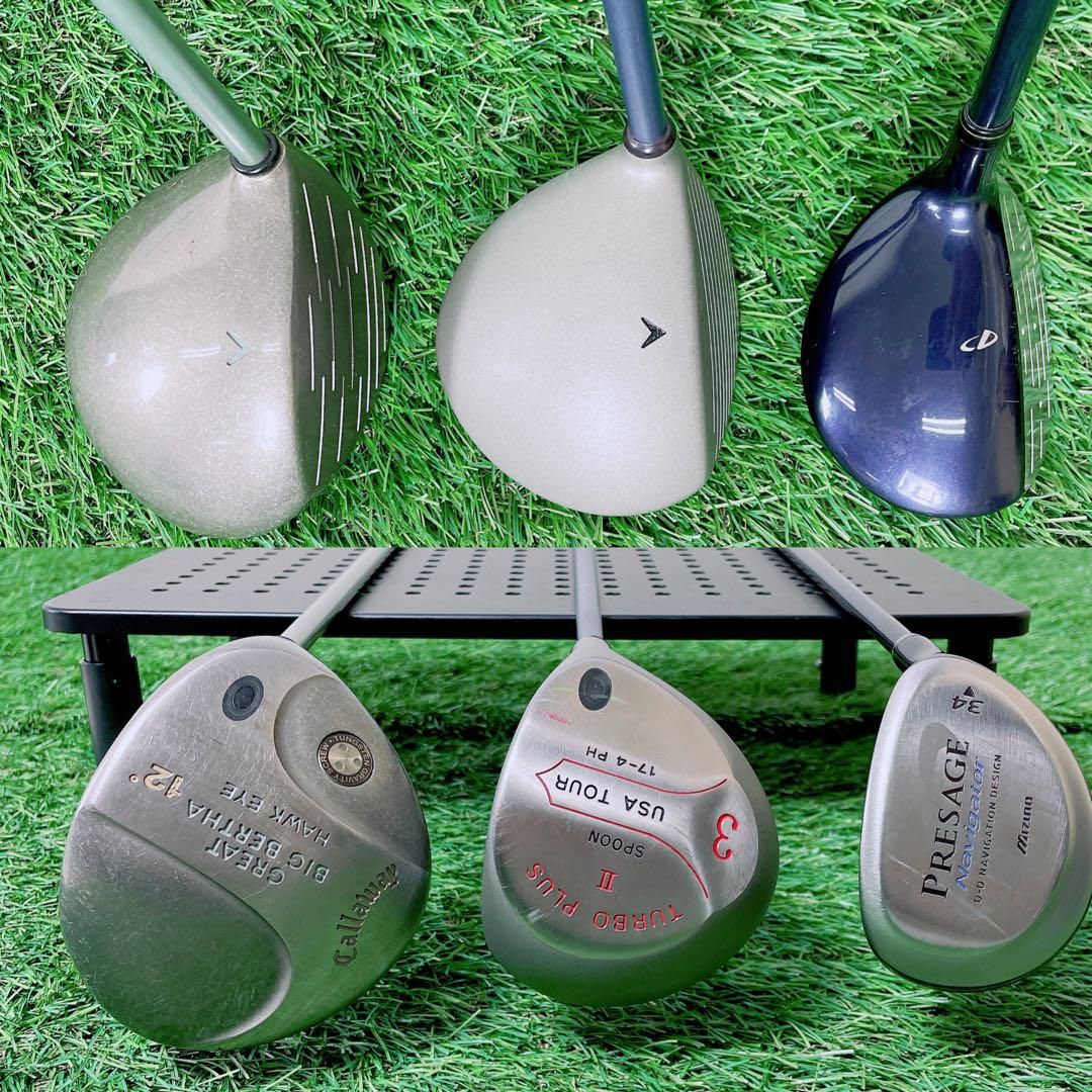 メンズ 初心者向け☆ゴルフクラブセット Callaway TaylorMade