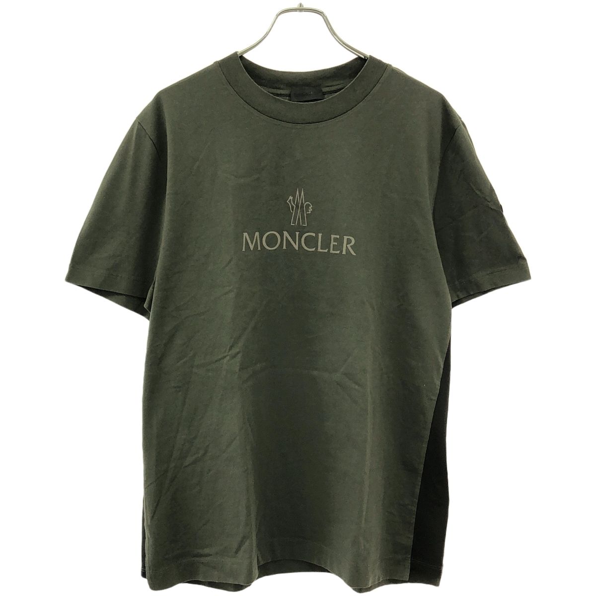 MONCLER モンクレール 22SS MAGLIA MANICHE CORTE サイドメッシュロゴT 