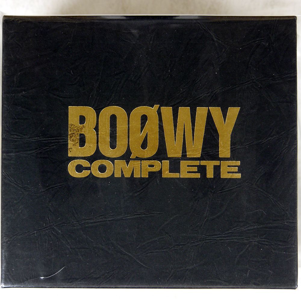 帯 国内盤 BOOWY/BOOWY コンプリート/東芝EMI株式会社 TOCT6390