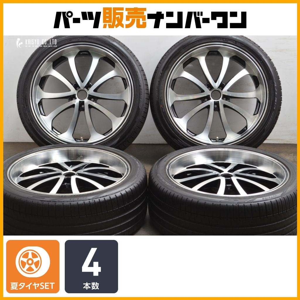 カスタム用に M z SPEED juno Babel 22 in 9 J 35 PCD 114 3 ファルケン AZENIS FK 510 SUV 265 40 R レクサス RX NX ハリアー