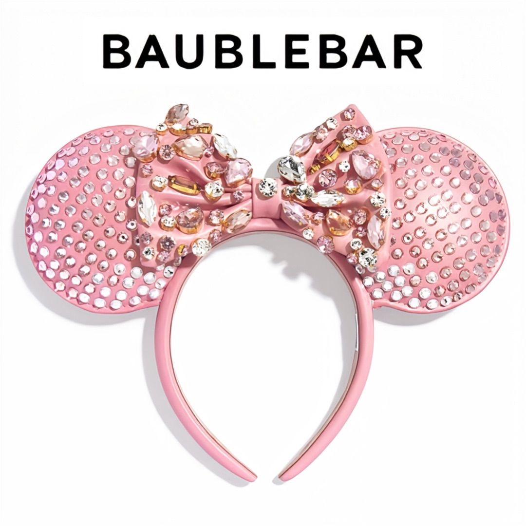 【BaubleBar】ディズニー クラシックミニー ジェム カチューシャ 新作】 日本未発売 バウブルバー ディズニー コラボ ミニー