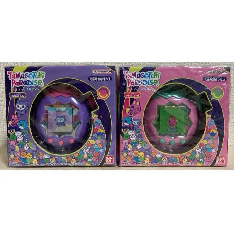 Er⋈˖* Tamagotchi Paradise ピンク・ブルー 2色 楽天市場】【予約】Tamagotchi Paradise - Pink Land たまごっち