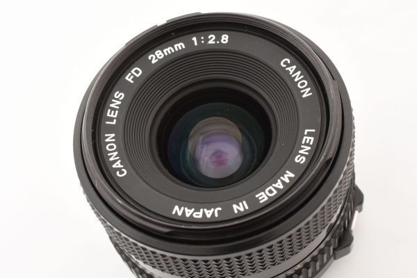 ★美品★ キャノン CANON NEW FD 28mm F2.8 #856645 キャノン Canon New FD 28mm F2.8 #K14-5 - メルカリ