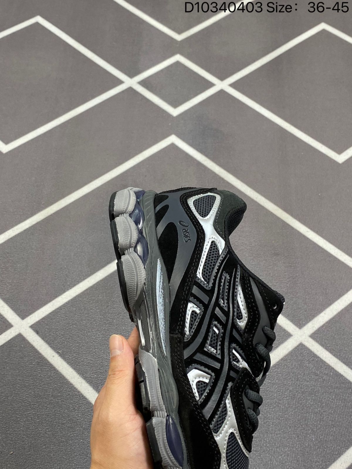 アシックス スニーカー Asics Gel-NYC 1201A789 男女兼用 並行輸入品