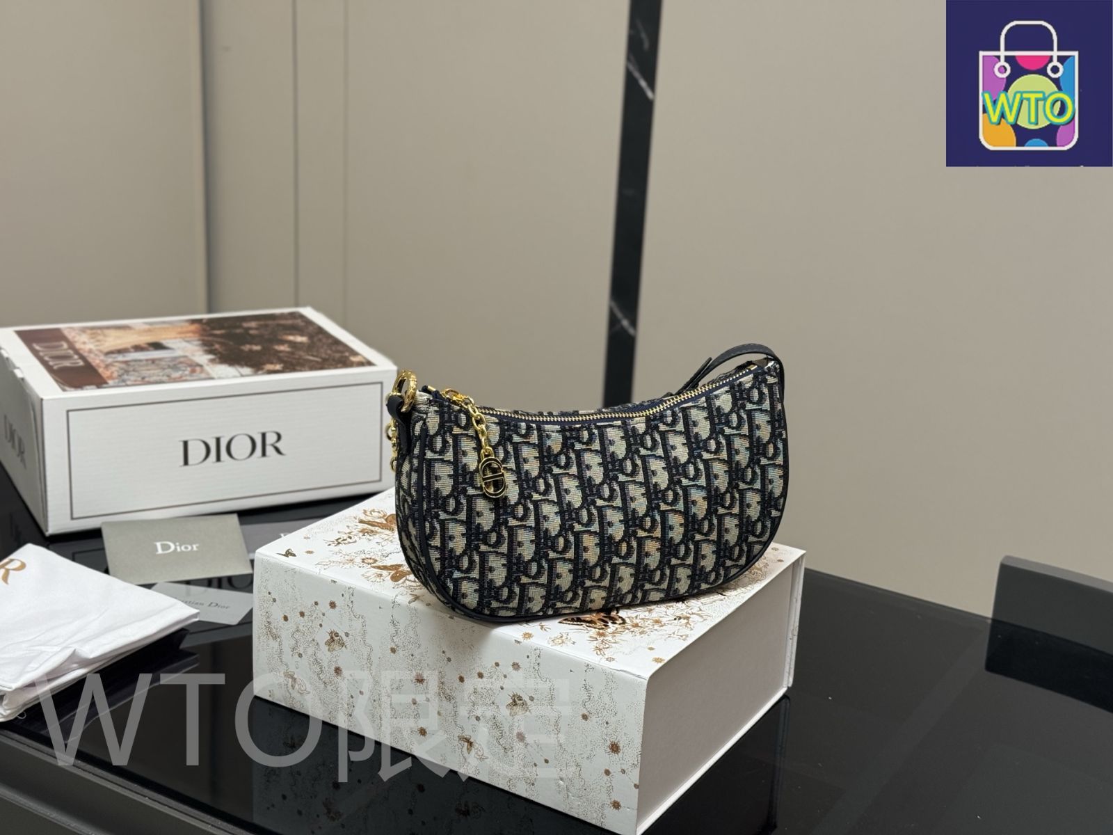 ミナペルホネン 2wayトートバッグ フォレストタイル ダークブラウン