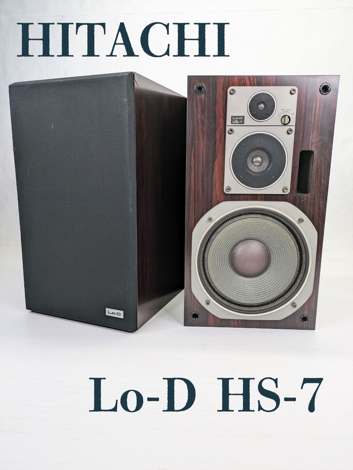 訳あり品】HITACHI・日立・ヒタチ・Lo-D・HS-7・スピーカー