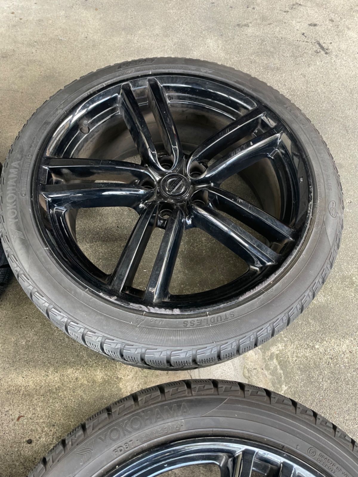 日産 Y50 フーガ 純正 エンケイ製 5H- 114.3 19インチ 8.5J+50