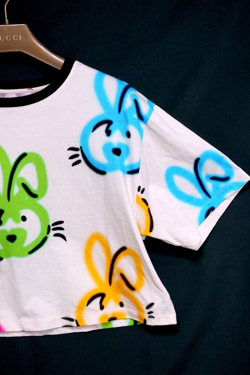 GUCCI グッチ Year Of The Rabbit Bunny Print イヤーオブザラビット