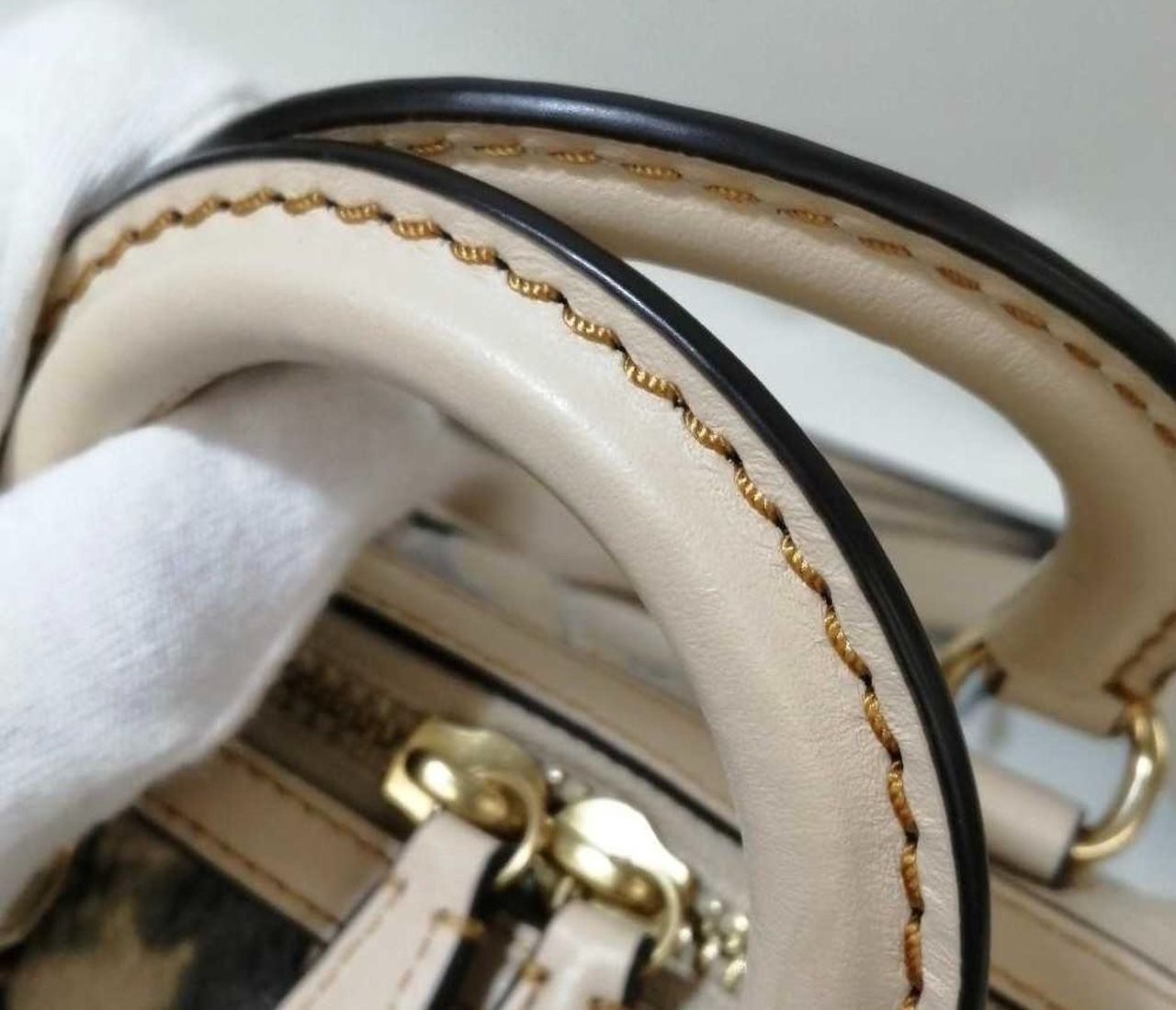 COACH × MINT SERF ルビーサッチェル18 ミニ ハンドバッグ レディース