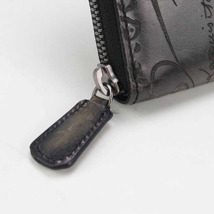 BERLUTI ベルルッティ イタウバ ヴェネチアレザー ロングジップ　長財布 イタウバ スクリットレザー ロング ジップウォレット
