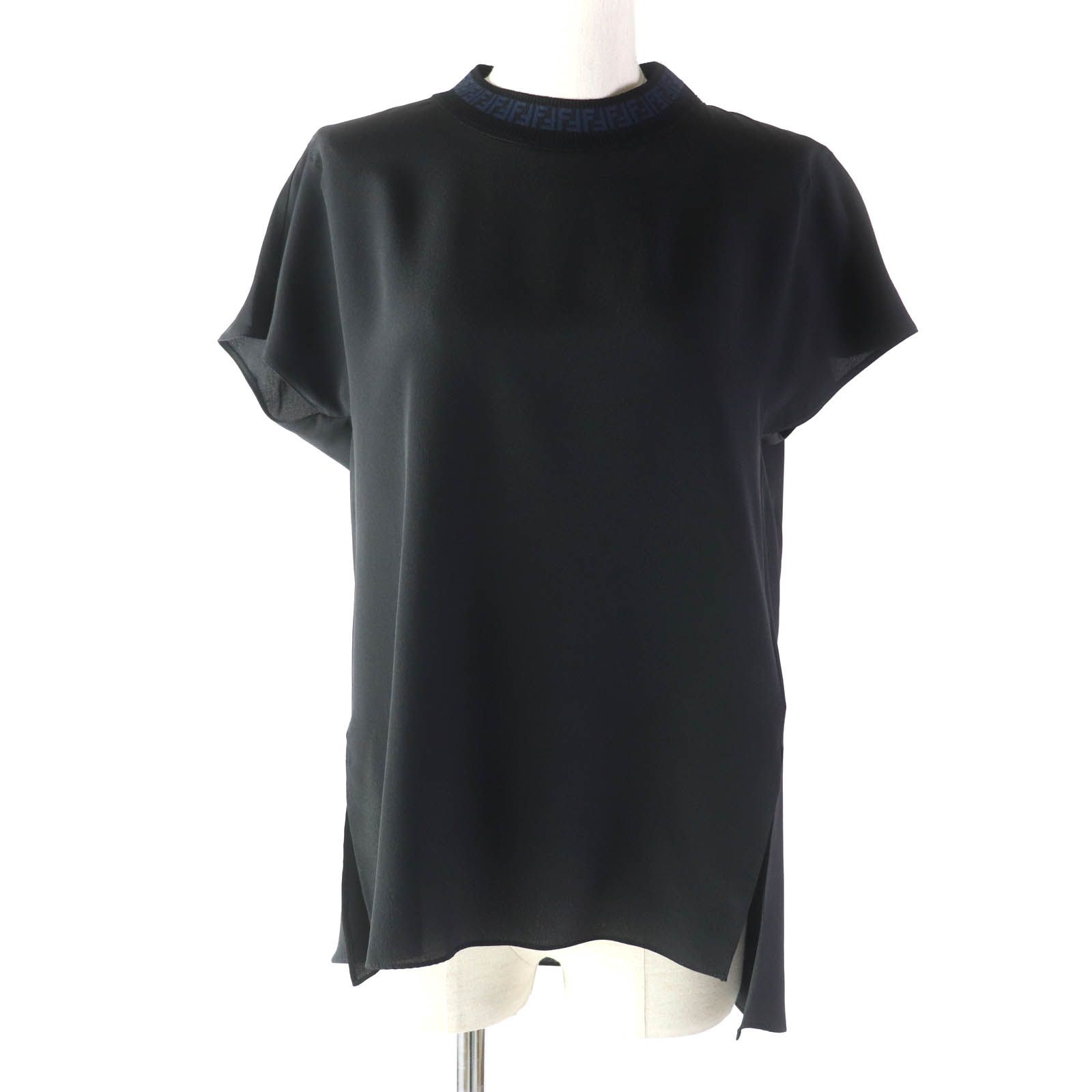 未使用品☆FENDI フェンディ FS7126 シルク100％ FFロゴ ズッカ柄 