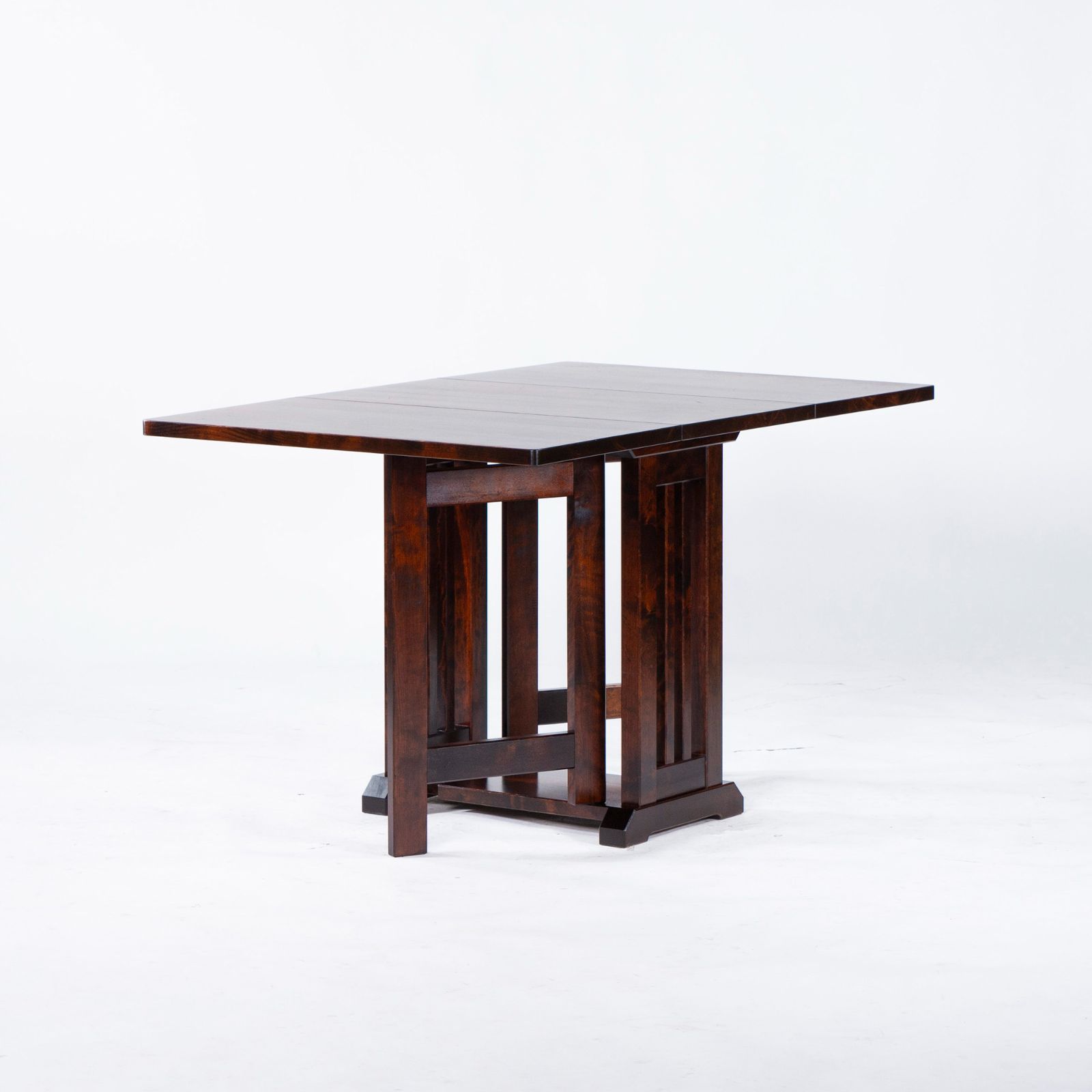 北海道民芸家具 ダイニングテーブル 樺材 ヴィンテージ バタフライ