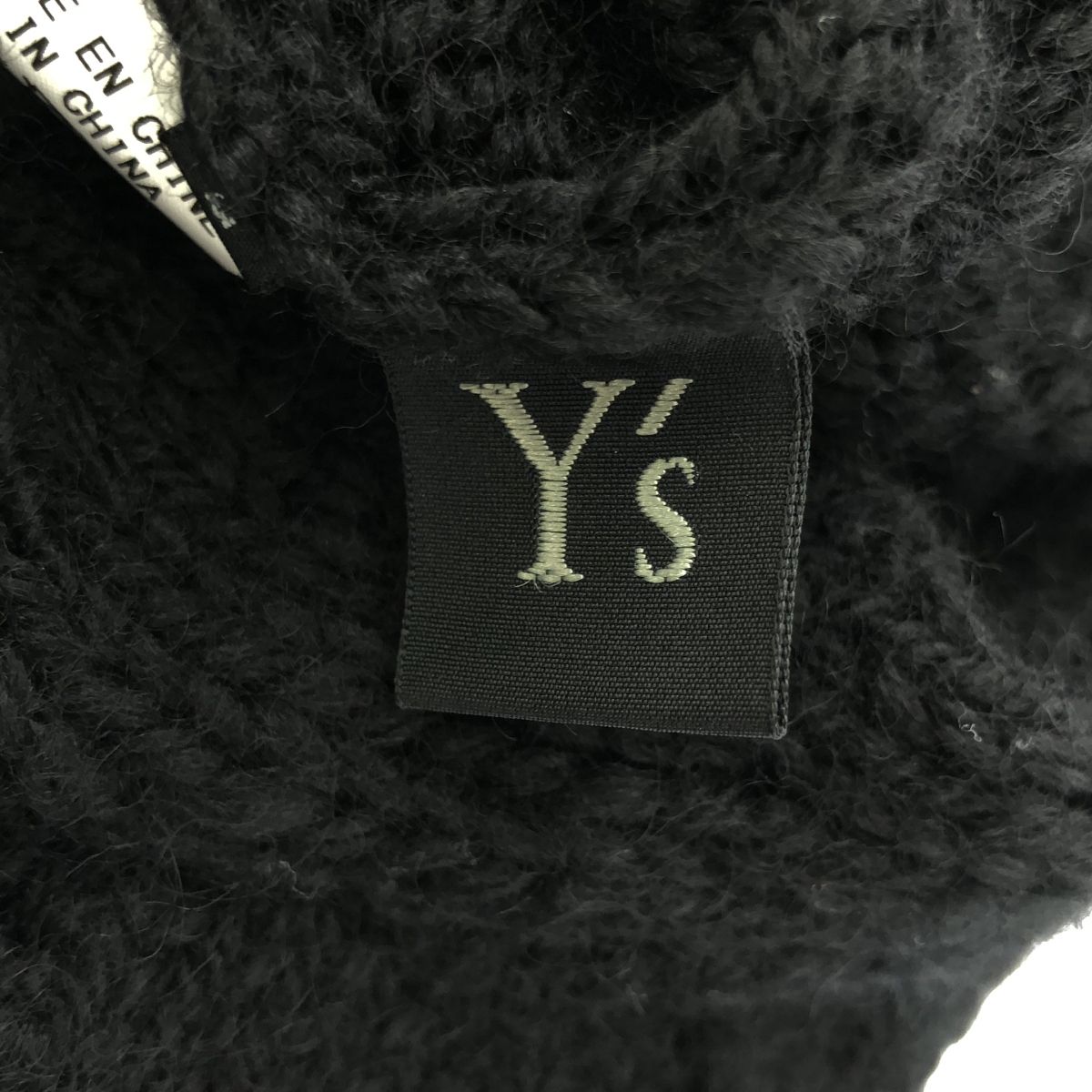 Y's - Y's ワイズ 22AW コマンドウールニットカーディガン YE-K11-118 ブラック 2 Y's ワイズ 22AW コマンドウールニットカーディガン YE-K11-118
