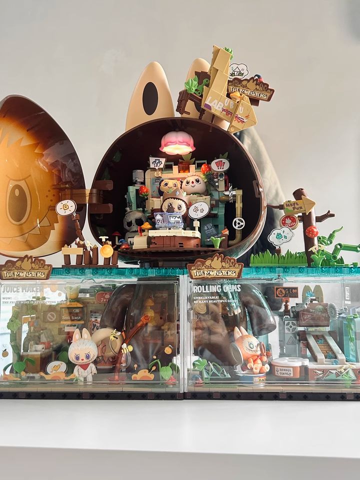 正規品 labubu 森の秘密基地：お昼寝ver 日本未発売 POP MART