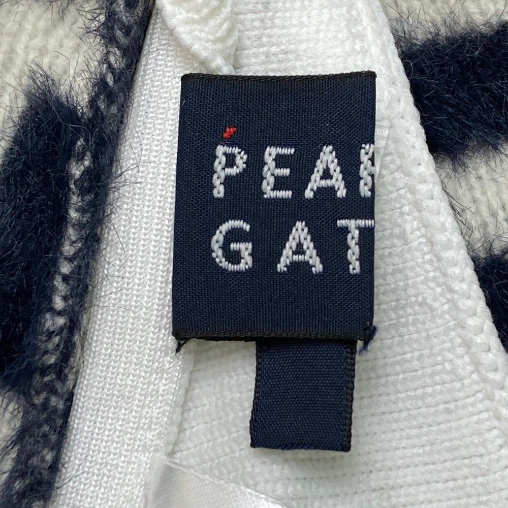 サイズ：0 PEARLY GATES パーリーゲイツ 2023年モデル ニットスカート ロゴ総柄 ホワイト系 [240101410259] ゴルフウェア レディース ストスト サイズ：0 PEARLY GATES パーリーゲイツ 2023年モデル ニット