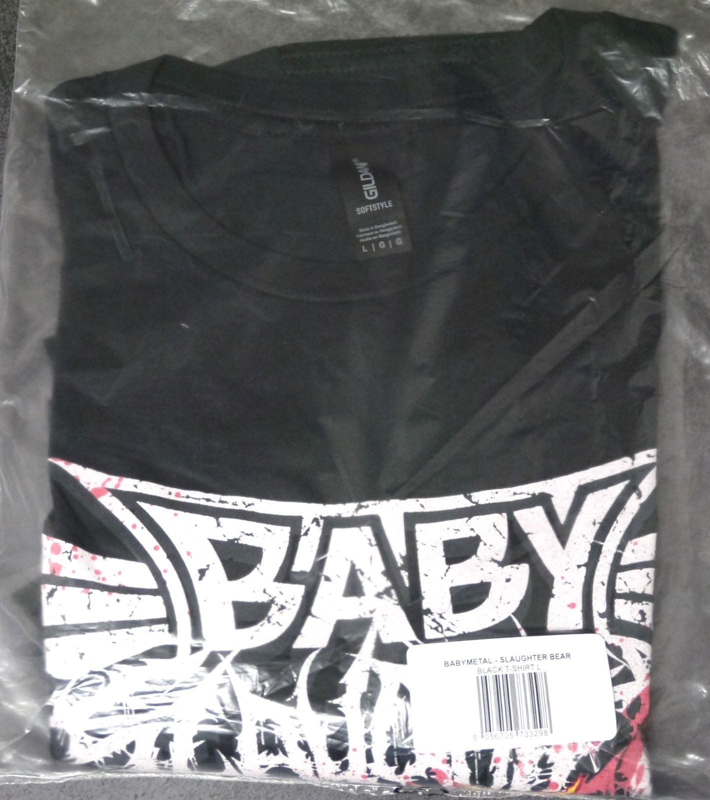 ミュージシャン BABYL BABY SLAUGHTER BEAR TEE XL Slaughter to Prevail x Babymetal - Babyslaugher Bear - T-Shirt