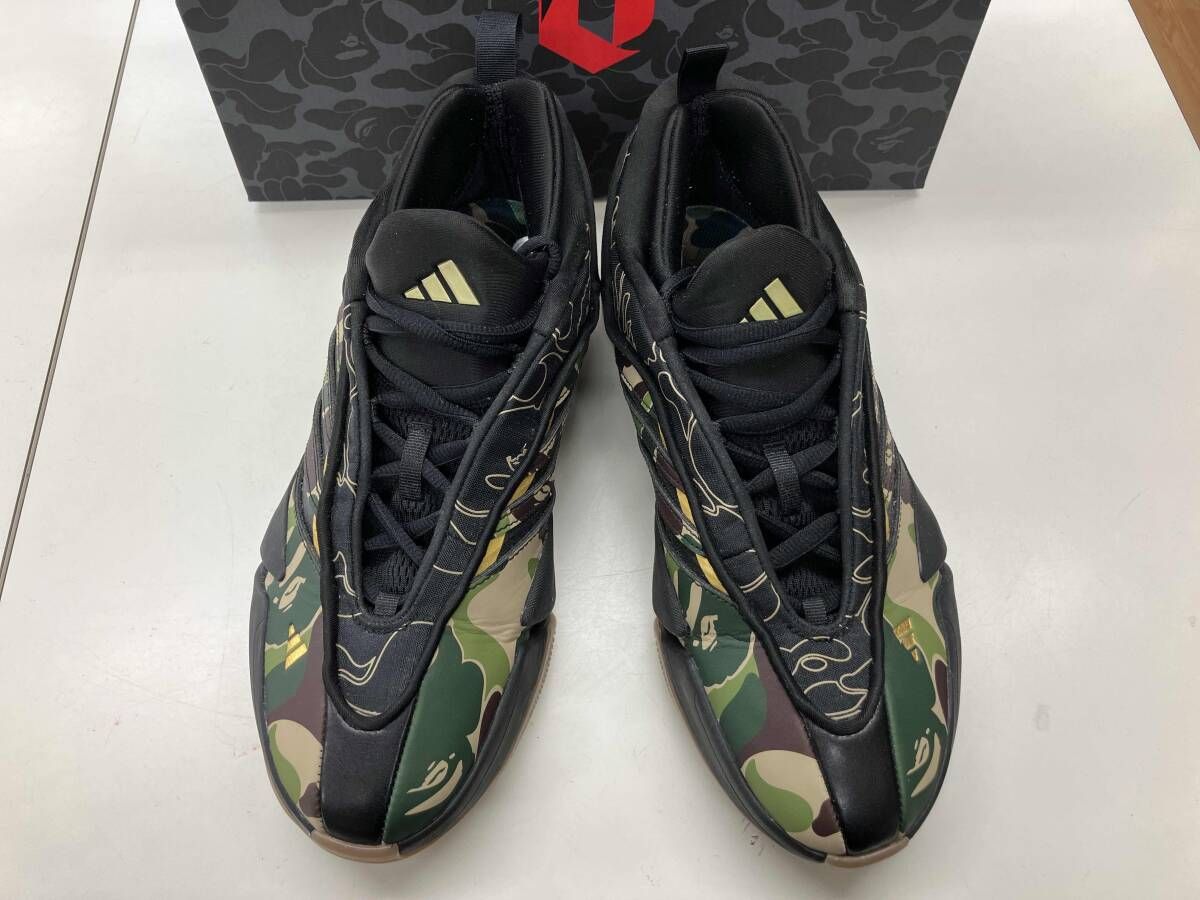 adidas スニーカー 'BAPE DAME9' JH6358 28.5cm アディダス エイプ 箱付き