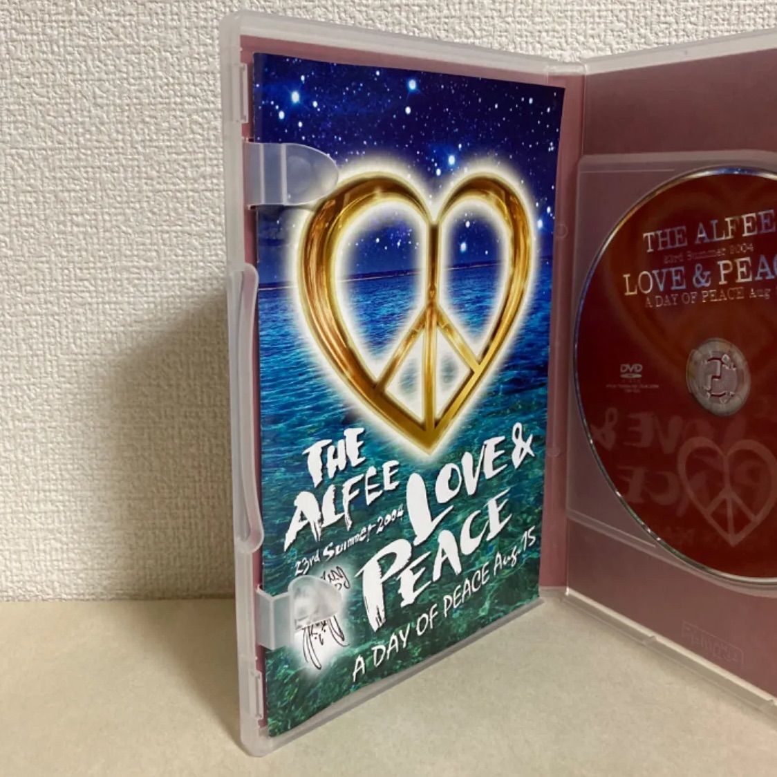 THE ALFEE 2004 LOVE&PEACE 1·2 DVD 【公式通販】