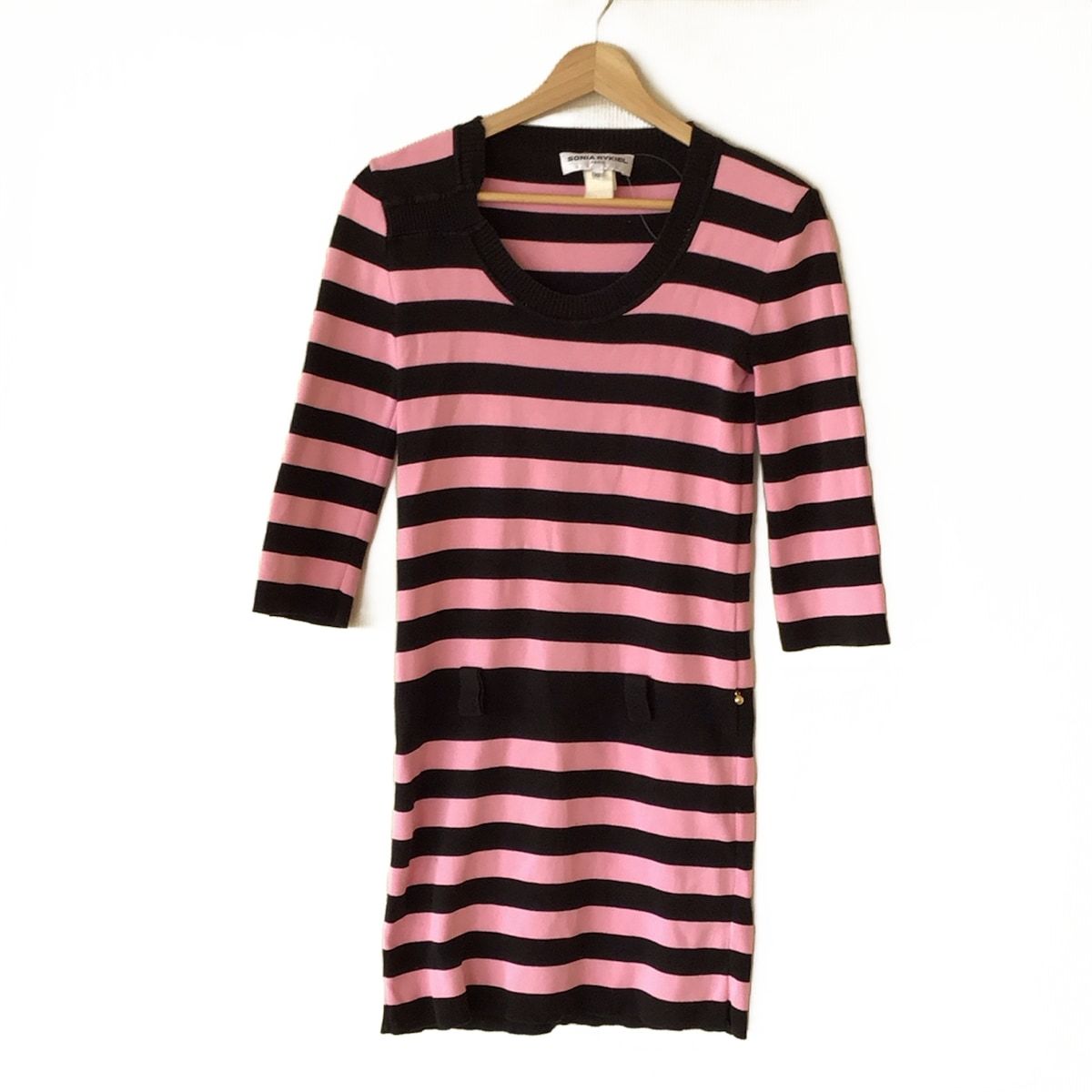 ソニアリキエル ワンピース SONIA RYKIEL - ソニアリキエル ニット ワンピース マキシ