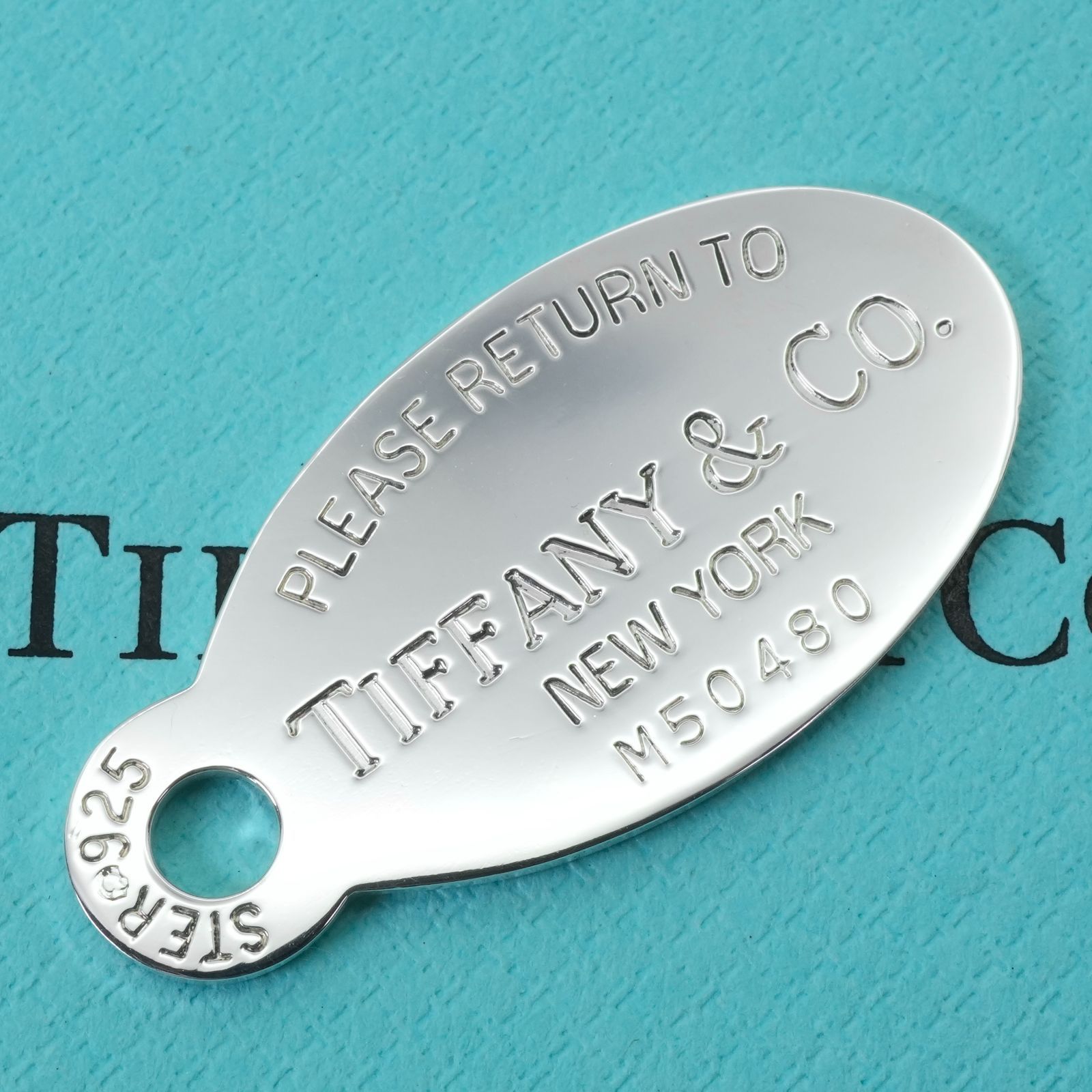 【極美品】ティファニー　リターントゥオーバルタグネックレス TIFFANY & Co. ティファニー リターントゥ オーバル タグ