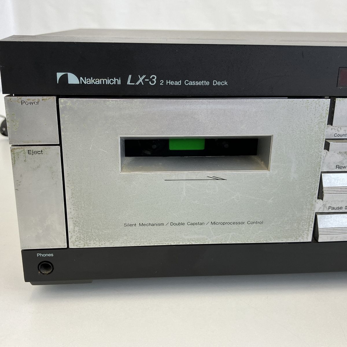送料無料 ギフト Nakamichi LX-3 音響機器 オーディオ デッキ カセット 2ヘッド ラジオ・コンポ