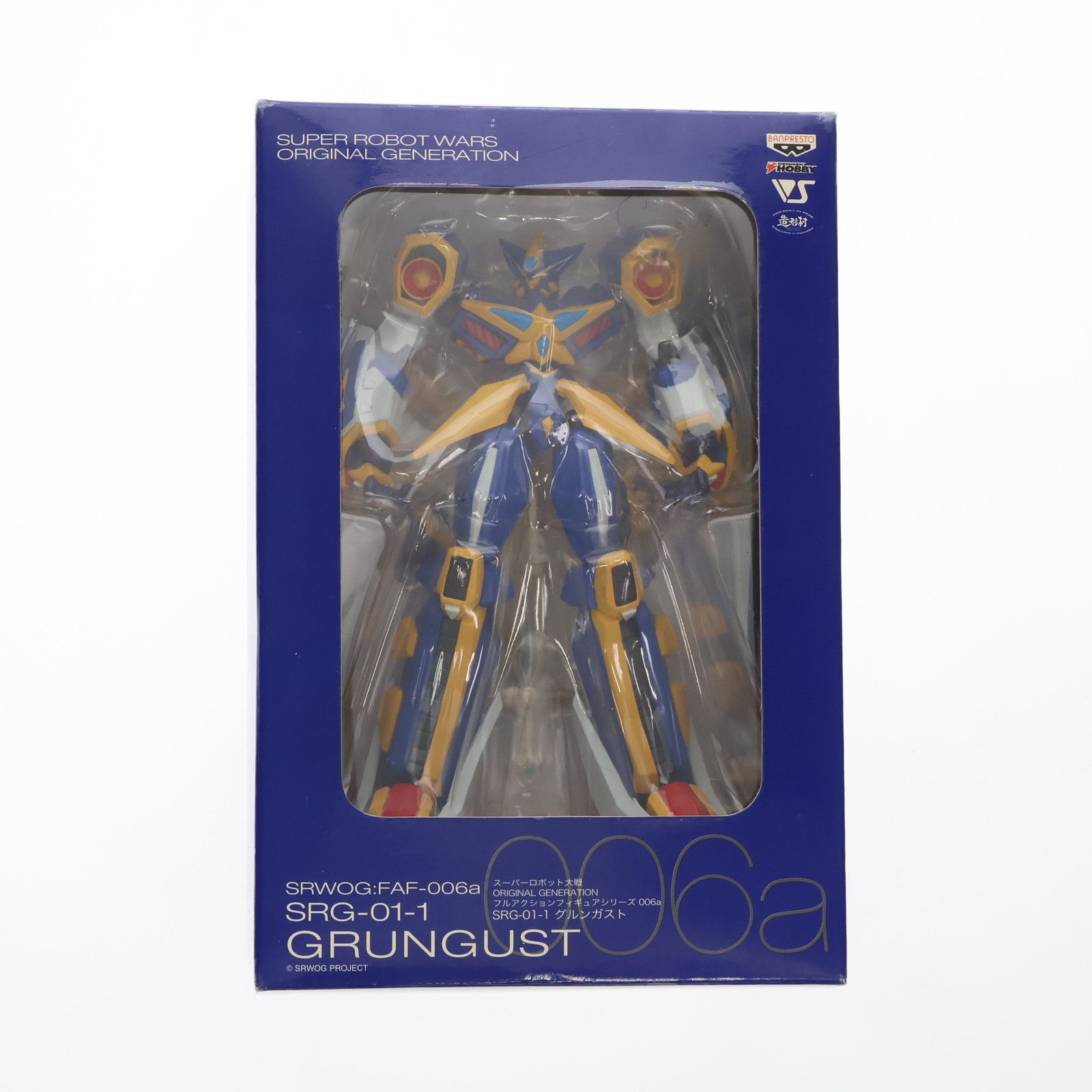 SUPER - SRG-01-1 グルンガスト スーパーロボット大戦OG フルアクションフィギュアシリーズ FAF-006a プライズ バンプレスト SRG-01-1 グルンガスト スーパーロボット大戦OG フルアクション