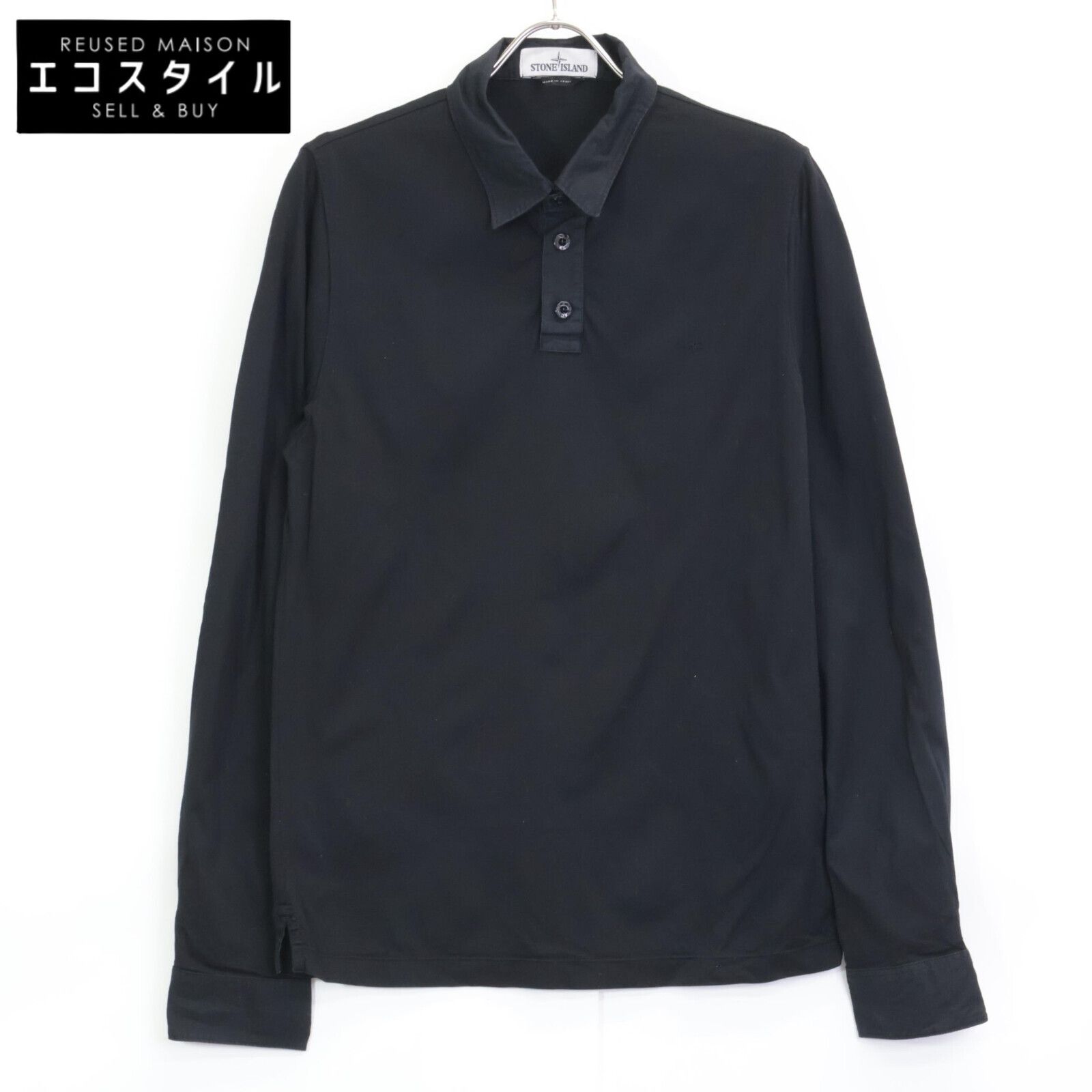 STONE ISLAND ストーンアイランド 661523765 ワンポイント刺繍 ロングスリーブ M