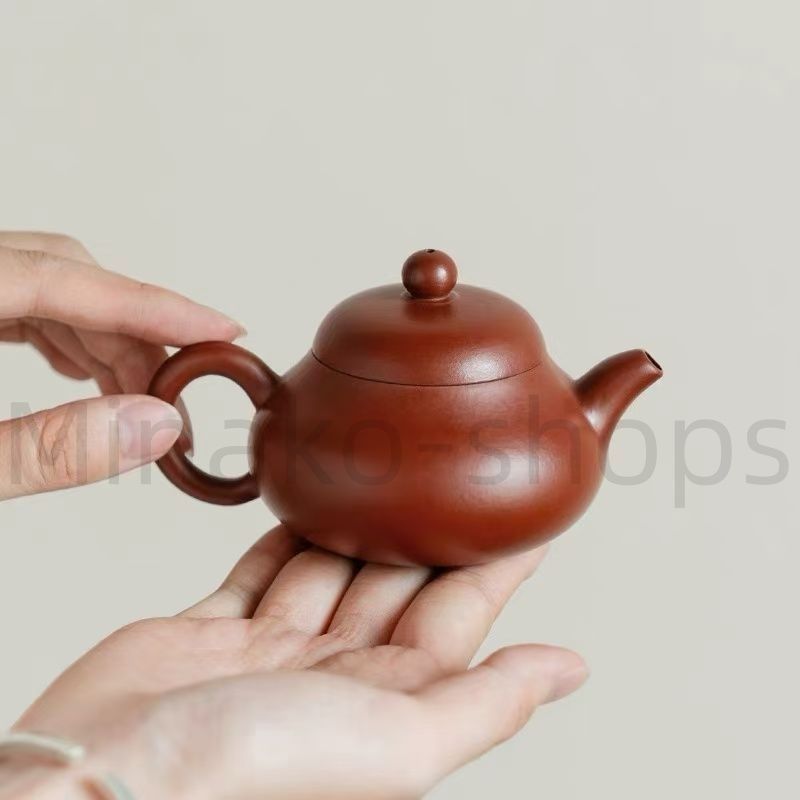 極細工 手作り 急須 紫砂壺 茶壷 ティーポット 宜興紫砂 煎茶器