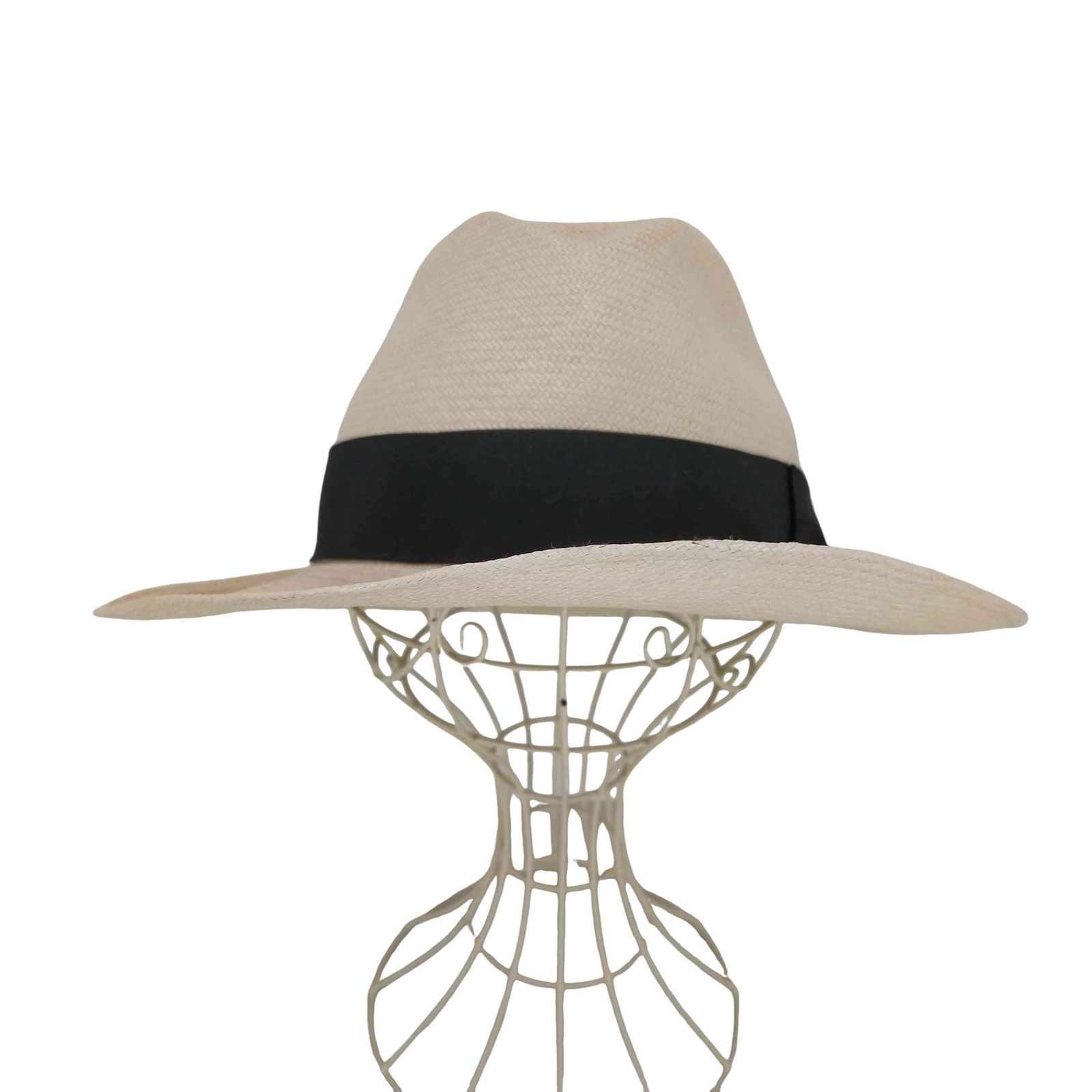 【高級】【Borsalino】ボルサリーノ　ハット　パナマハット　ワイドブリム ボルサリーノ ハット パナマハット イタリア製 メンズ 大きい