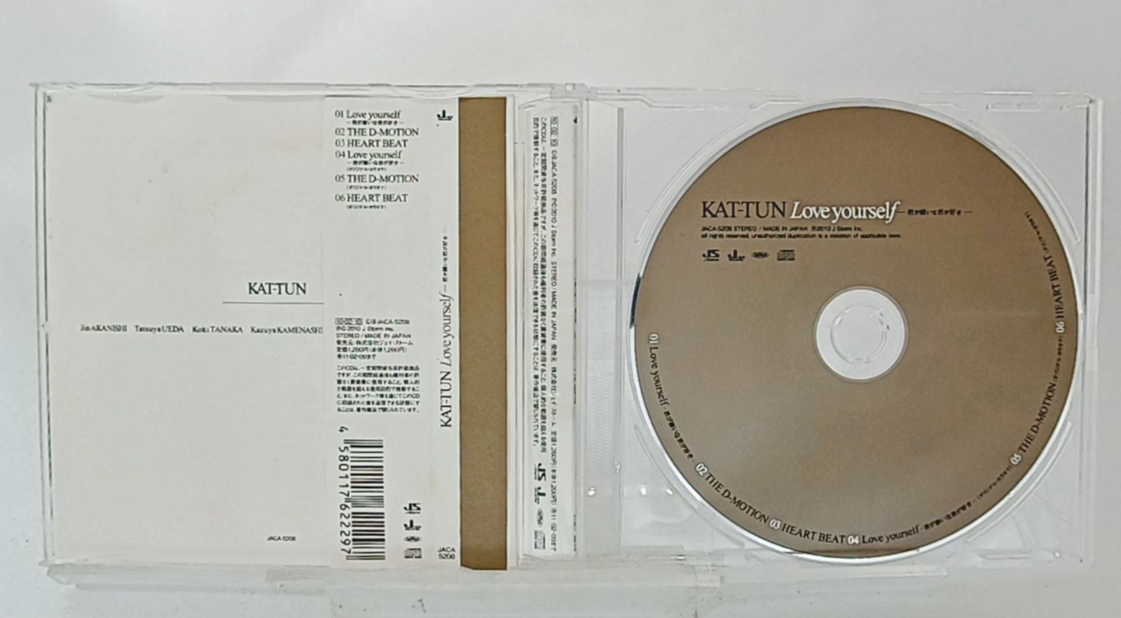KAT-TUN CDケース　パンフレット Amazon.co.jp: KAT-TUN 10TH ANNIVERSARY LIVE TOUR “10Ks