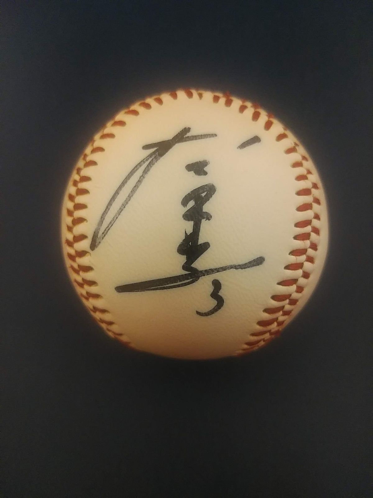 ❇【プレミアム】元祖 鉄人!「衣笠祥雄」直筆サインボール