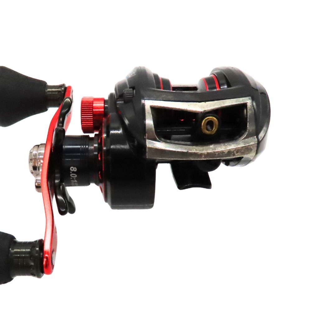 AbuGarcia アブガルシア SALTY STAGE REVO SJ ソルティーステージ レボ レッド 赤 リール 右ハンドル ダブルハンドル ナロースプール タイラバ