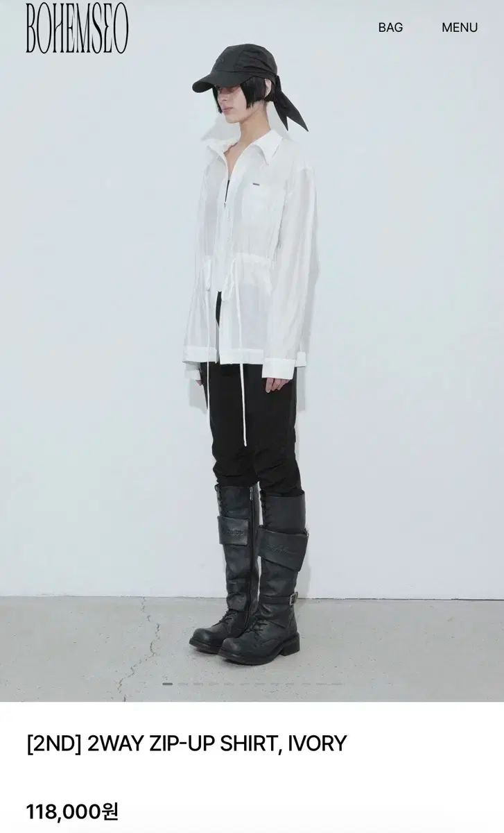 BOHEMSEO ボヘミアンソウル シャーリング シャツ 2WAY ZIP ー UP SHIRT STCBANGLADESH_COM