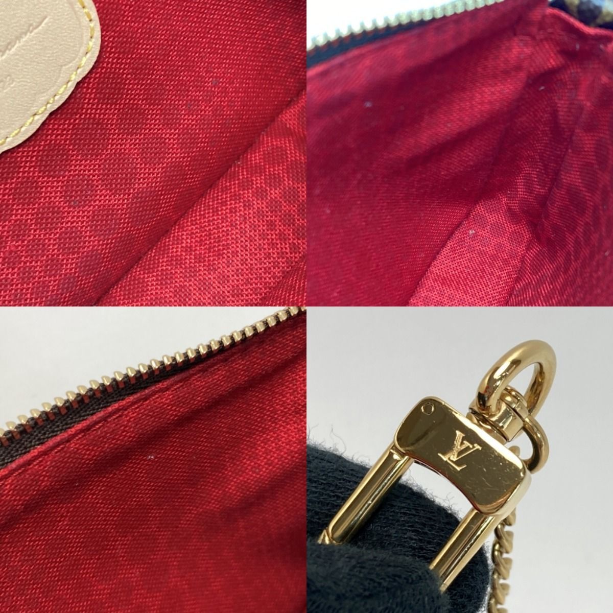 LOUIS VUITTON ルイヴィトン モノグラム LV×YK ミニ ポシェット