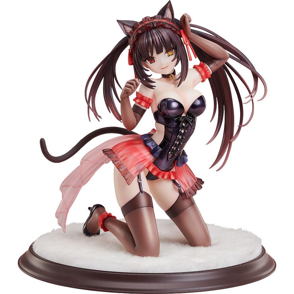 BARRET - 『デート・ア・バレット』原作版 時崎狂三(ときさきくるみ) 猫耳ver. 1/7 完成品 フィギュア KADOKAWA(カドカワ) デート・ア・バレット』原作版 時崎狂三(ときさきくるみ) 猫耳